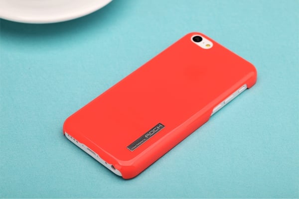 Rock Ethereal Baksideskal till Apple iPhone 5C (Röd)