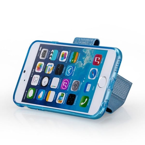 MOMAX Core Origami MobilFodral till Apple iPhone 6 / 6S - LjusBlå