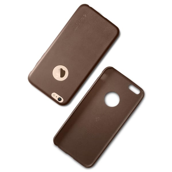 SPIGEN Leather Fit Skal till Apple iPhone 6(S) Plus - Blå