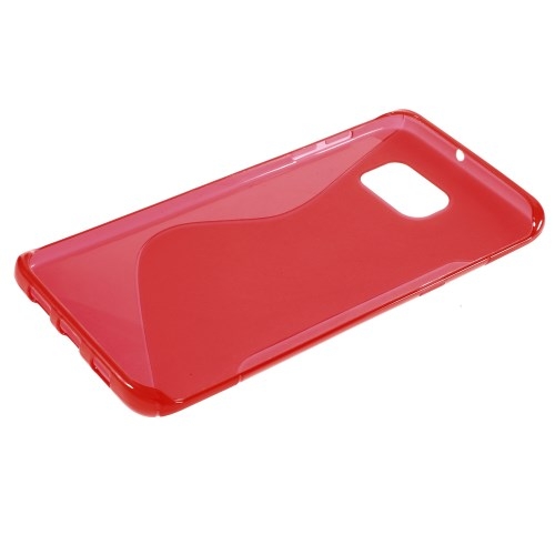 Flexicase Skal till Samsung Galaxy S6 Edge Plus - Röd