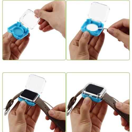VCOER Skyddande laddningsskal till Apple Watch 38mm / 42mm - Grön