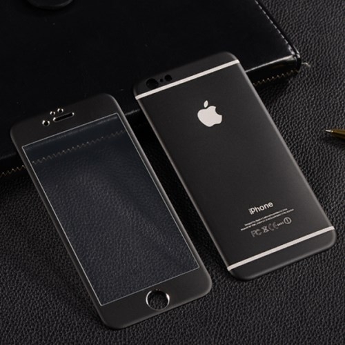 Enkay FullShield skärmskydd+baksida till iPhone 6/6S Plus - Svart