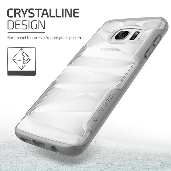 Verus Shine Guard Skal till Samsung Galaxy S7 Edge - Grå