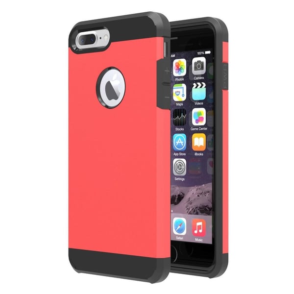 Slim Armor Mobilskal till Apple iPhone 7 Plus - Röd