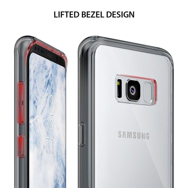 Ringke Fusion Shock Absorption Skal till Samsung Galaxy S8 Plus - Grå