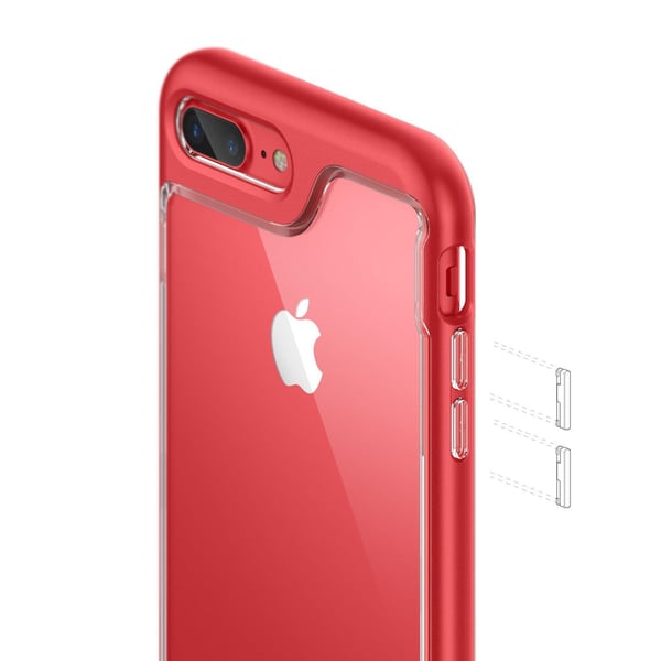Caseology Skyfall Skal till Apple iPhone 7 Plus - Röd