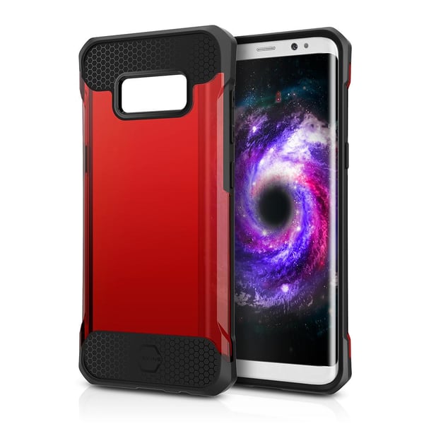 Itskins Spina Skal till Samsung Galaxy S8 Plus - Röd