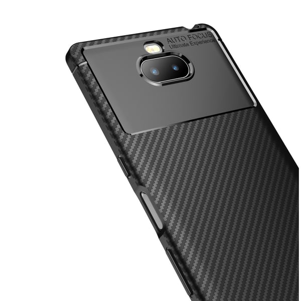 Full Carbon Mobilskal till Sony Xperia 10 - Blå
