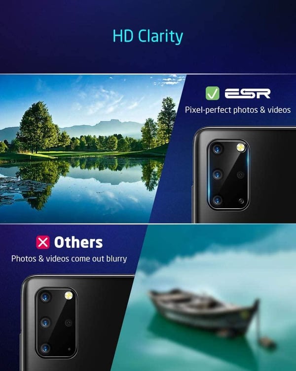Kameralinsskydd till Samsung Galaxy S20 Plus