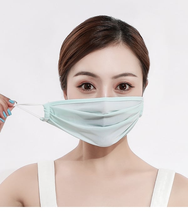Silk Tvättbar mask – Munskydd Skyddsmask Rosa