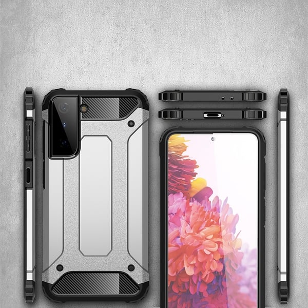 Armor Guard Hybrid Mobilcover Galaxy S21 Plus - Guld