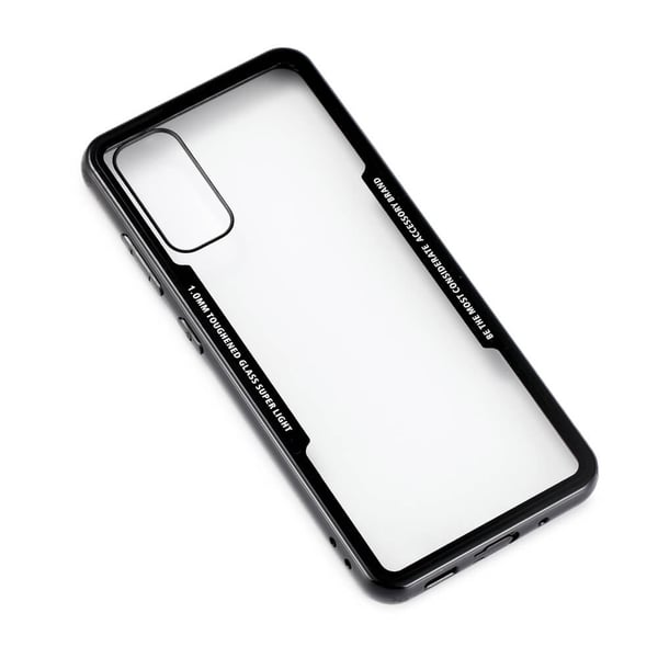 GEAR Hærdet Glas Telefonetui Sort Samsung S20