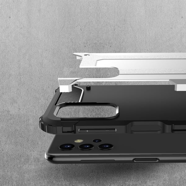 Armor Guard -suojakuori Samsung Galaxy A32 5G:lle - Musta