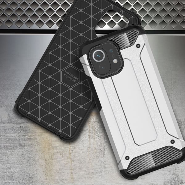 Armor Guard Hybrid Mobilskal Til Xiaomi Mi 11 - Svart