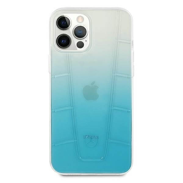 Mercedes Case skal Transparent Line iPhone 12 Pro Max skal Blå
