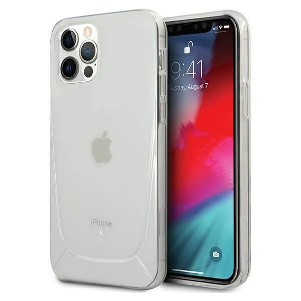 Mercedes Case skal Transparent Line iPhone 12 & 12 Pro skal