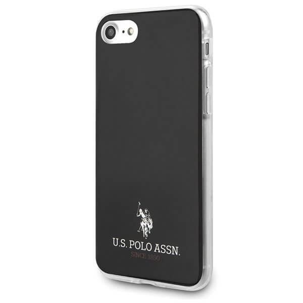 U.S. Polo Assn. Shiny iPhone 7/8/SE 2020 Skal Svart