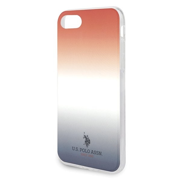 U.S. Polo Assn. Gradient Pattern Collection iPhone 7/8/SE 20 Röd