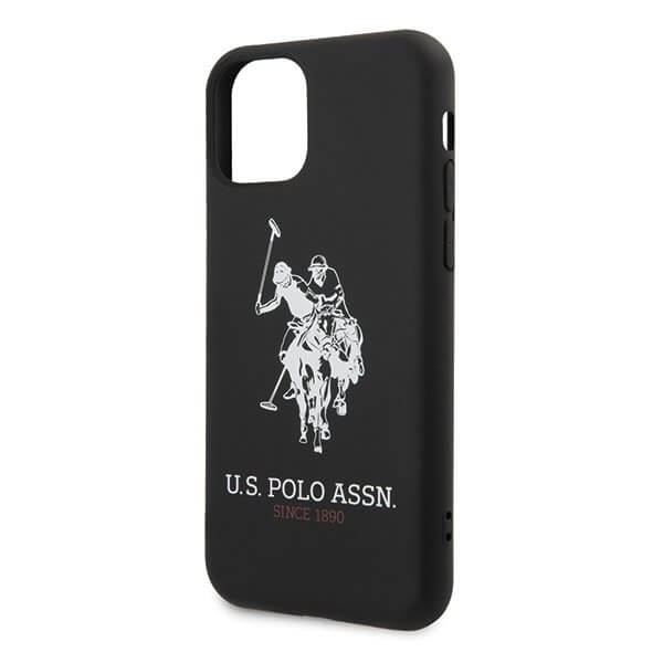 U.S. Polo Assn. Silicone Collection iPhone 11 Pro Max Skal Svart