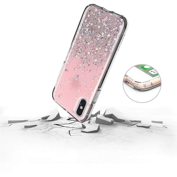 Wozinsky Star Glitter iPhone 12 Pro Max Skal Grön