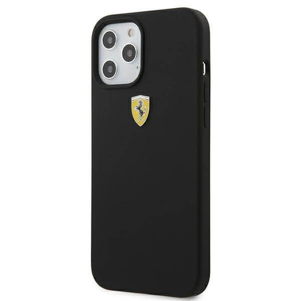 Ferrari On Track iPhone 12 Pro Max Silikon skal - Svart