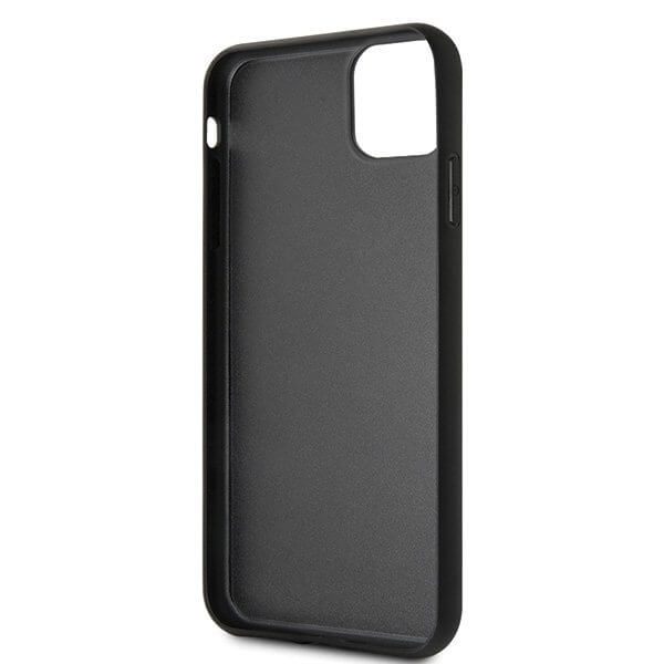 Guess iPhone 11 Pro Max skal Svart Glitter Logo