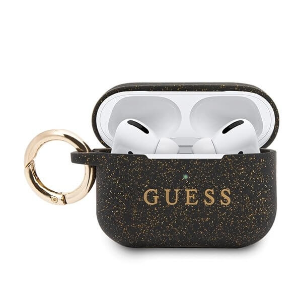 Guess Kuori Airpods Pro Silikoni - Musta