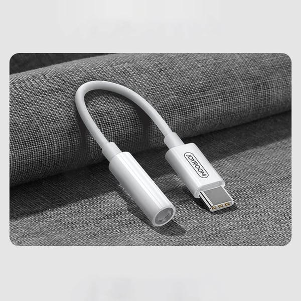 Joyroom 3,5 mm mini jack to USB-C headphone adapter Vit