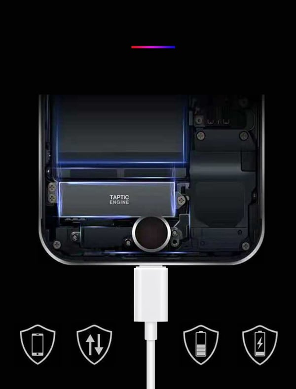 USB-C till Lightning kabel 18W - 1M
