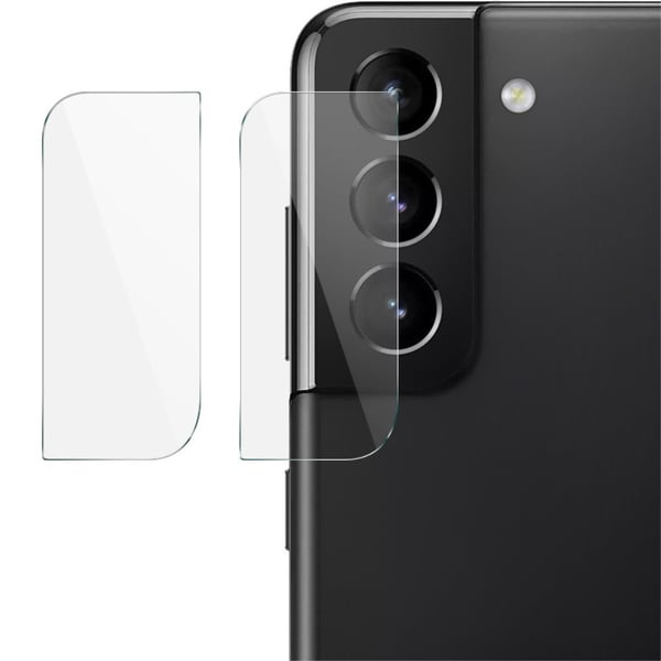 [2-PACK] Karkaistu lasinen kameran linssisuoja Galaxy S21 Plus - Kirkas