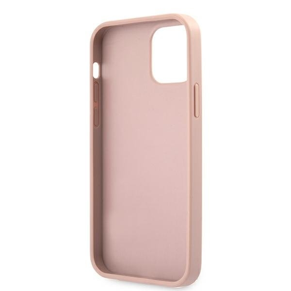 Guess iPhone 12 Pro Max Skal Saffiano Vintage - Rosa
