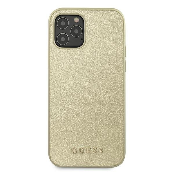 Guess iPhone 12 Pro Max Skal Iridescent - Guld
