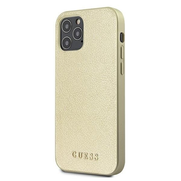 Guess iPhone 12 Pro Max Skal Iridescent - Guld