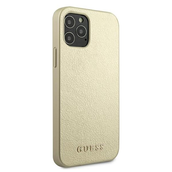 Guess iPhone 12 Pro Max Skal Iridescent - Guld