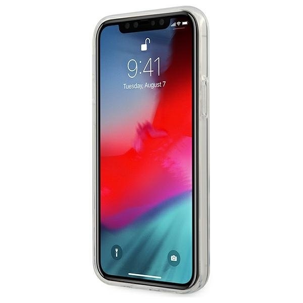 Guess iPhone 12 Pro Max Skal Flower Collection - Svart