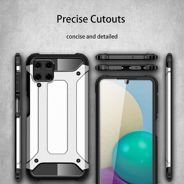 Tough Armor Mobilskal Galaxy A22 4G - Silver