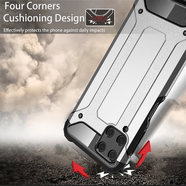 Tough Armor Mobilskal Galaxy A22 4G - Silver