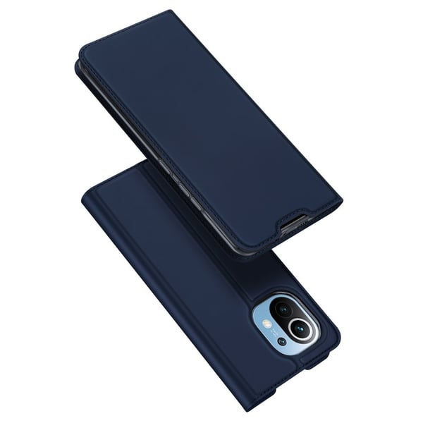 Dux Ducis Skin Series Plånboksfodral Xiaomi Mi 11 - Blå Dux Ducis Skin Series Plånboksfodral Xiaomi Mi 11 - Blå