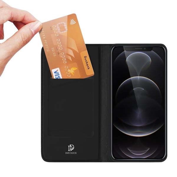 Dux Ducis Skin Series Pung Taske til iPhone 13 Pro - Sort