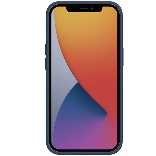 Nillkin CamShield Silky Silikonikuori iPhone 13 Pro Max - Sininen