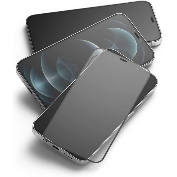Hofi Pro Plus Härdat Glas Skärmskydd iPhone 13 & 13 Pro - Svart