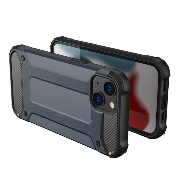 Hybrid Armor Tough Rugged Taske til iPhone 13 mini - Guld