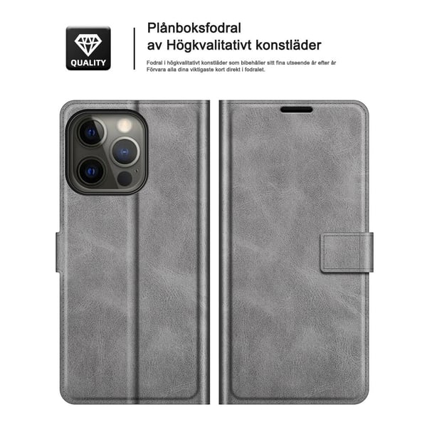 RFID-Skyddat Plånboksfodral iPhone 13 Pro - Boom of Sweden