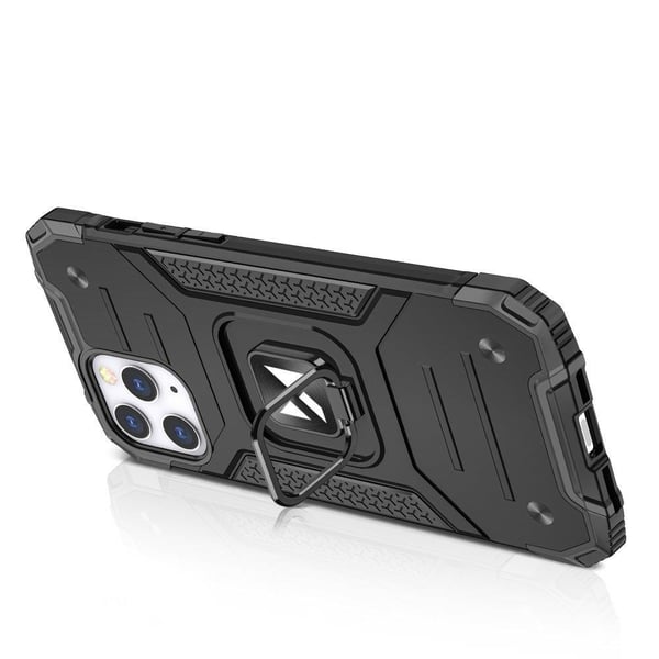 Wozinsky Ring Kickstand Tough Skal iPhone 13 Mini - Blå