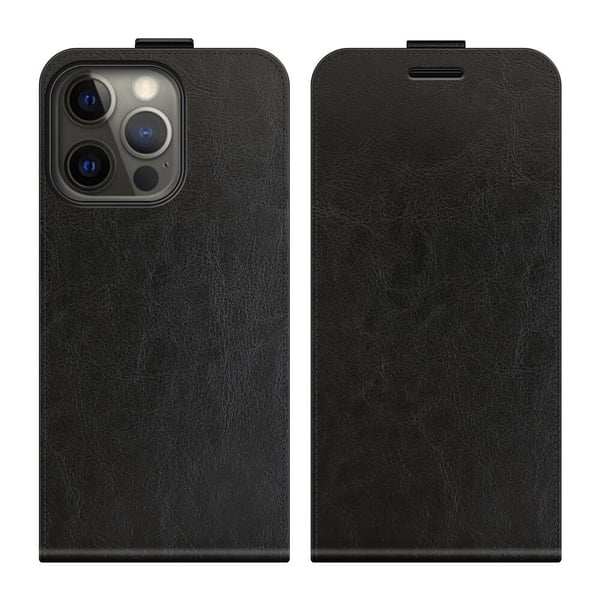 Flipfodral med kortplats till iPhone 13 Pro Max - Svart
