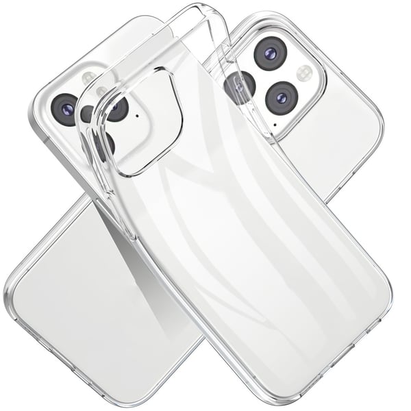 BOOM - iPhone 13 Pro Skal Mjuk TPU - Clear