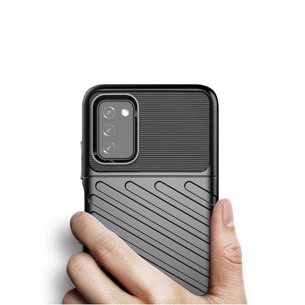 Thunder Twill Skal till Samsung Galaxy A03s - Svart
