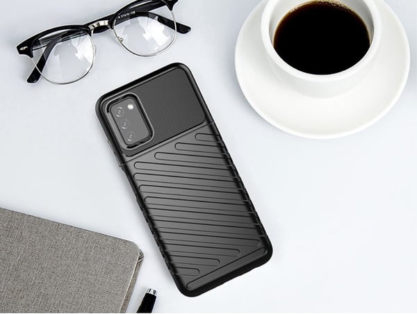 Thunder Twill Skal till Samsung Galaxy A03s - Blå