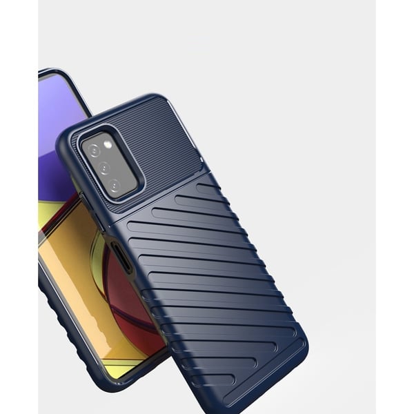 Thunder Twill Skal till Samsung Galaxy A03s - Blå