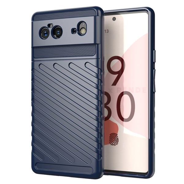 Thunder Twill Texture Skal Google Pixel 6 - Blå